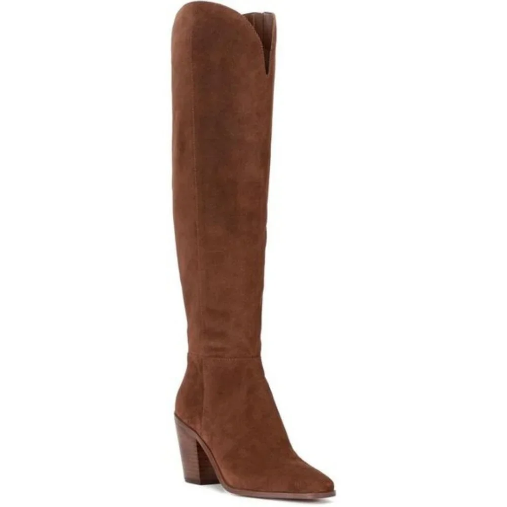 NWT Jessica Simpson Ravyn Suede Over-The-Knee Boots size 8